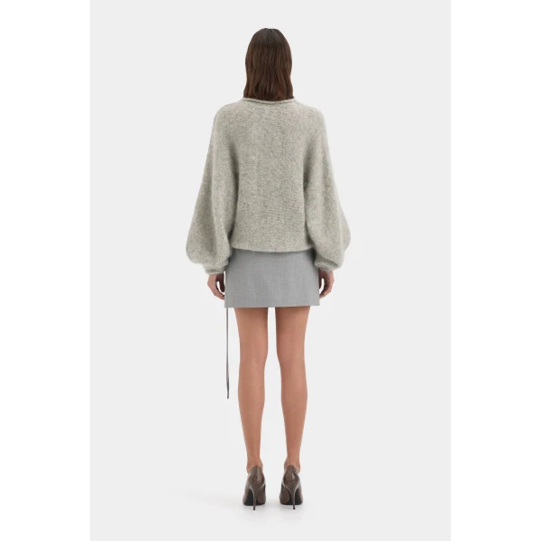 SIR the Label Marius Sweater in Grey | Sweaters | Luxury Shoes 