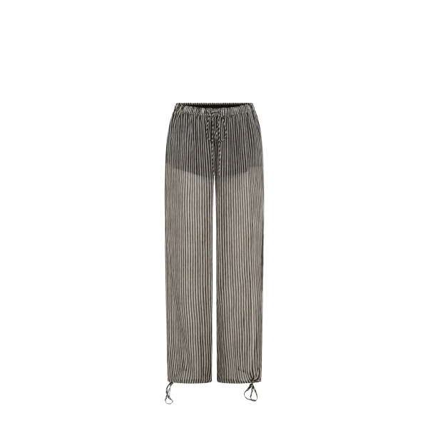 SIR the Label Marlowe Harem Pant in Monochrome Stripe | Pants | Luxury Shoes 