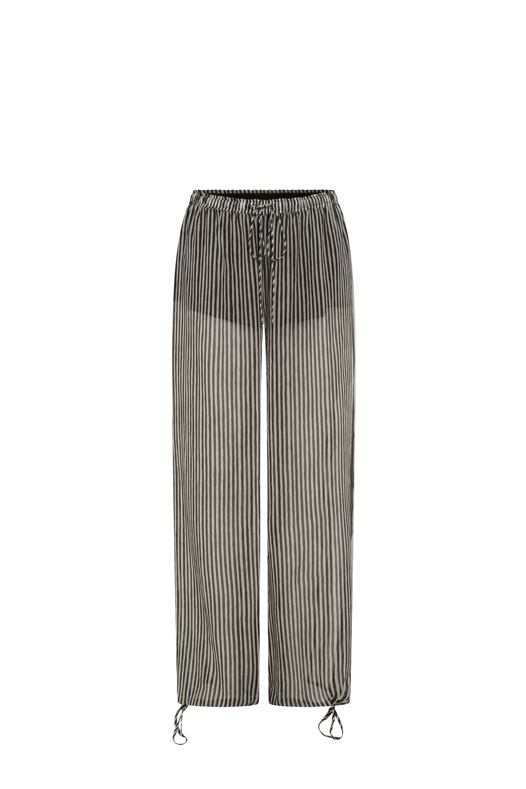 SIR the Label Marlowe Harem Pant in Monochrome Stripe SIR the Label Marlowe Harem Pant in Monochrome Stripe | Pants | Luxury Shoes