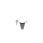 SIR the Label Marlowe Reversible String Brief in Monochrome Stripe | Bikini | Luxury Shoes 