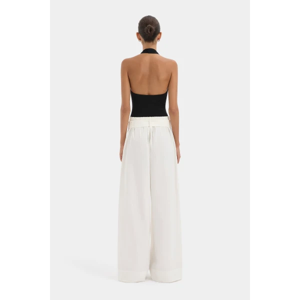 SIR the Label Matheo Beaded Tank in Black | Sleeveless | Luxury Shoes 