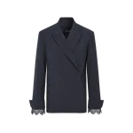 SIR the Label Mathias Oversized Blazer in Slate | Blazers | Luxury Shoes 
