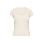 SIR the Label Mikkel Scoop Tank in Ivory | Sleeveless | Luxury Shoes 