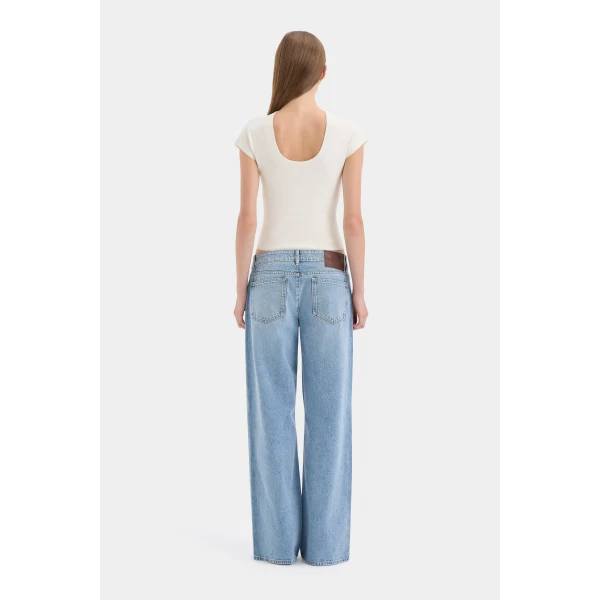 SIR the Label Mikkel Scoop Tank in Ivory | Sleeveless | Luxury Shoes 