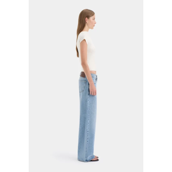 SIR the Label Mikkel Scoop Tank in Ivory | Sleeveless | Luxury Shoes 
