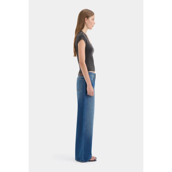 SIR the Label Mikkel Scoop Tank in Marle | Sleeveless | Luxury Shoes 