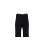 SIR the Label Miller Lace Capri Pant in Black | Pants | Luxury Shoes 