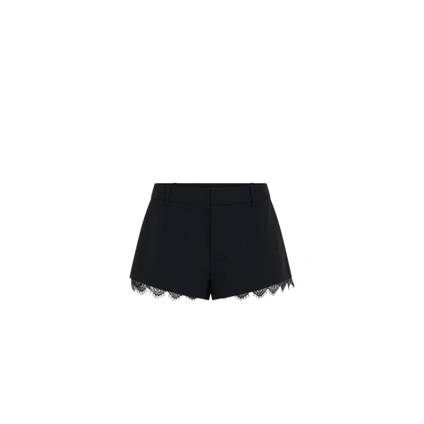 Miller Lace Mini Short in Black