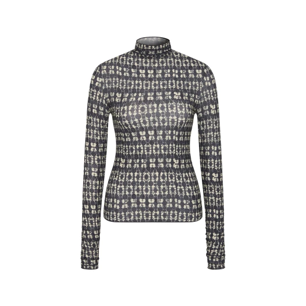 Millie Long Sleeve Top in Tisso Stone