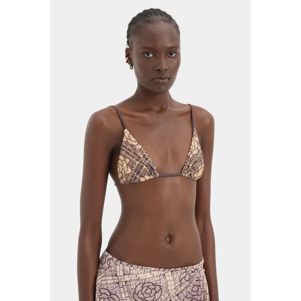 SIR the Label Mireli Mini Skirt in Rose Parquet | Mini Skirts | Luxury Shoes 