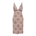 SIR the Label Mireli Slip Dress in Rose Parquet | Midi Dresses | Luxury Shoes 