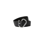SIR the Label Molinier Narrow Leather Belt in Black | Belts | Luxury Shoes 