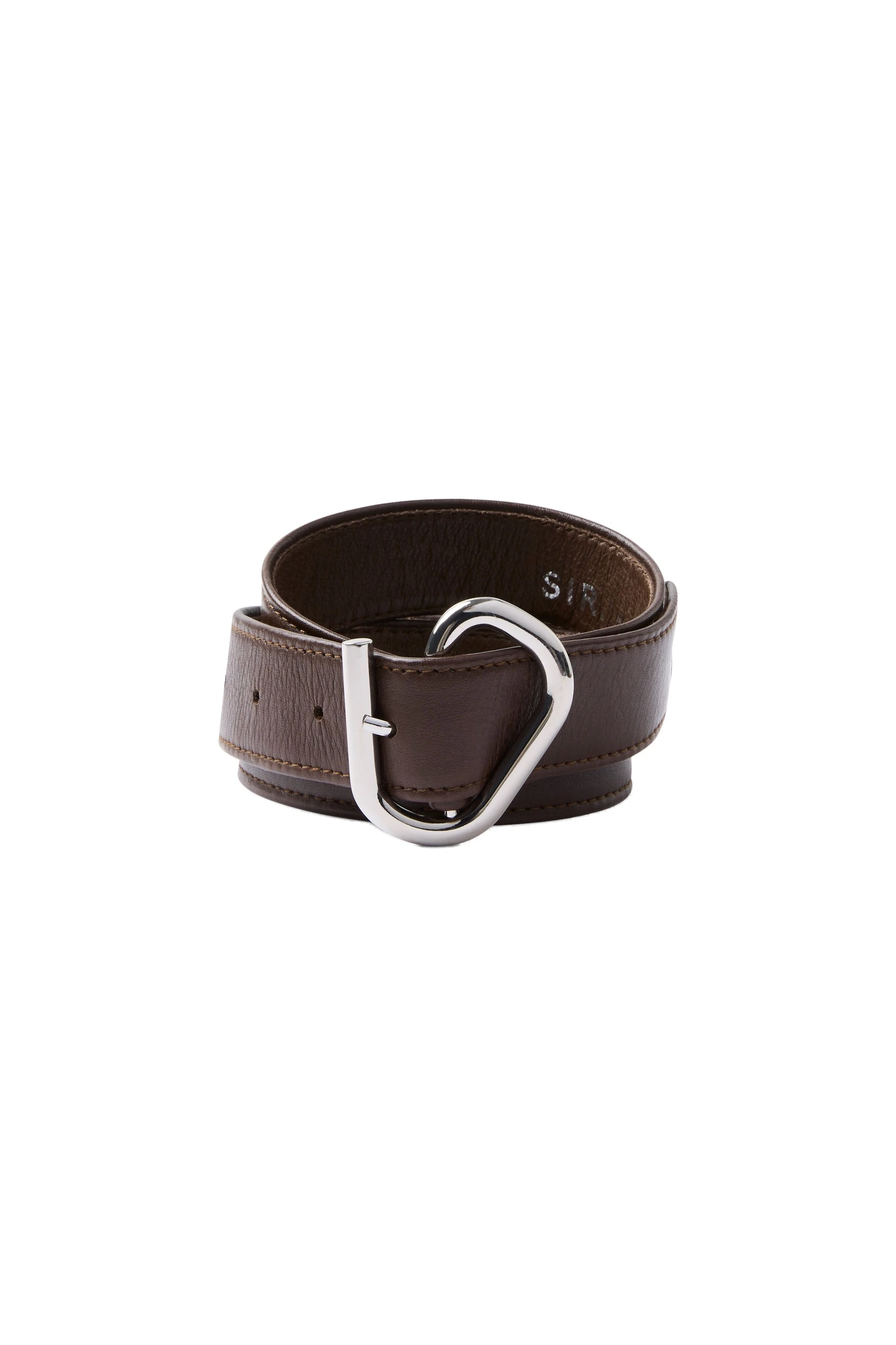 SIR the Label Molinier Narrow Leather Belt in Chocolate SIR the Label Molinier Narrow Leather Belt in Chocolate | Belts | Luxury Shoes