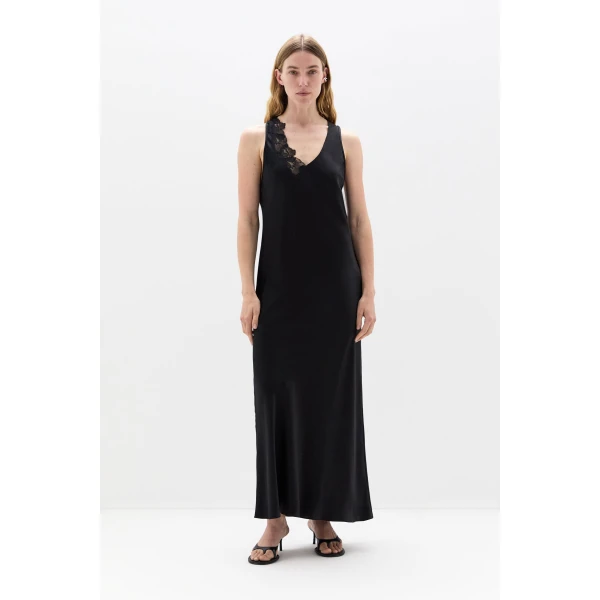 SIR the Label Montparnasse Gown in Black | Evening Gowns | Luxury Shoes 
