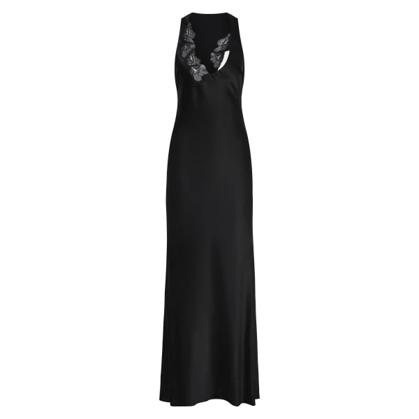 SIR the Label Montparnasse Gown in Black | Evening Gowns | Luxury Shoes 