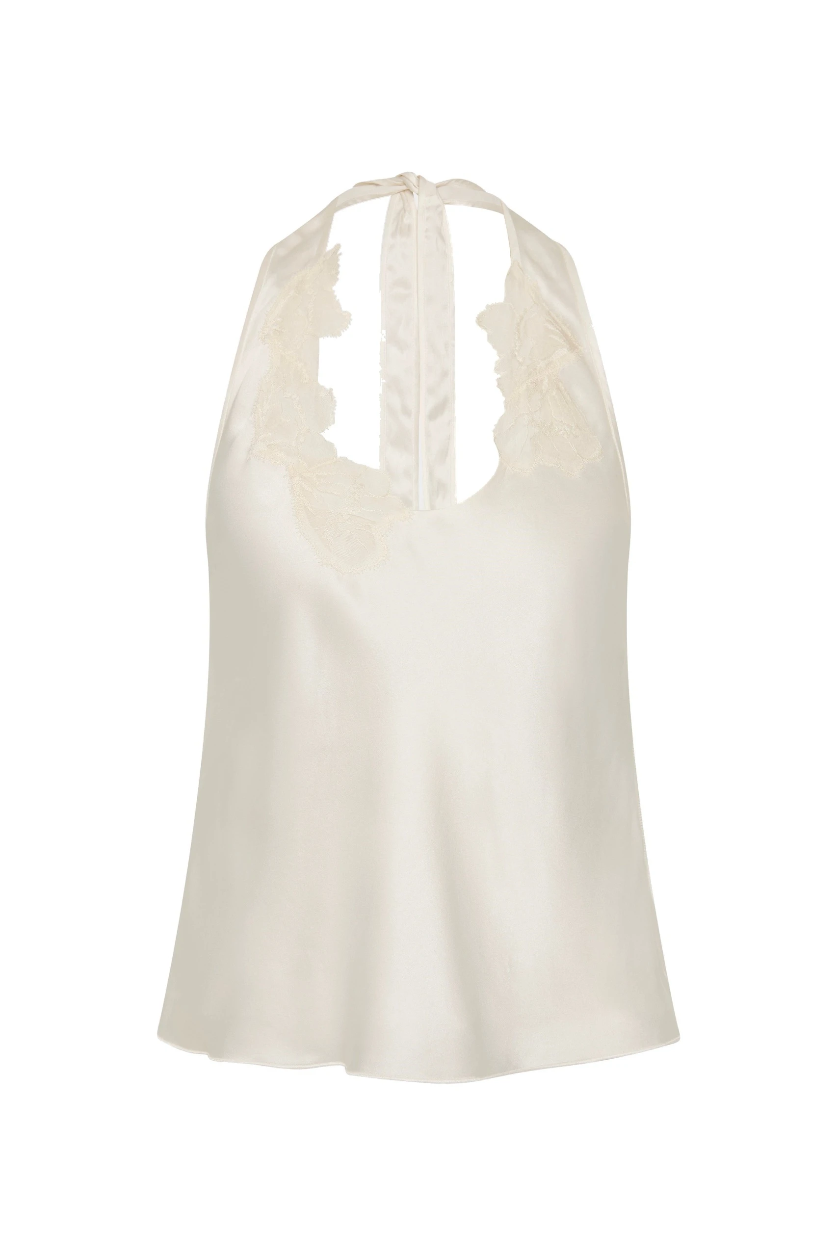 SIR the Label Montparnasse Halter Top in Ivory SIR the Label Montparnasse Halter Top in Ivory | Sleeveless | Luxury Shoes