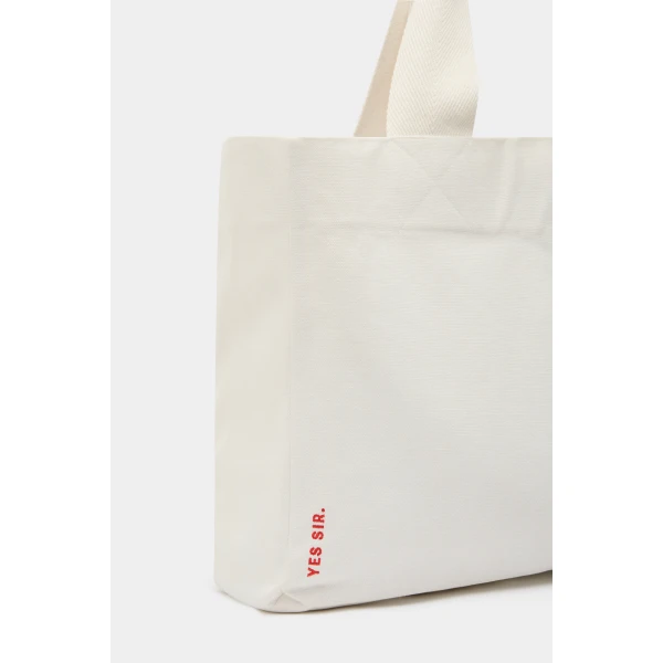 SIR the Label Natalia Tote in Ivory | Totes & Top-Handle Bags | Luxury Shoes 