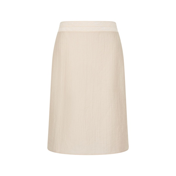 SIR the Label Nora Midi Skirt in Cream | Midi Skirts | Luxury Shoes 