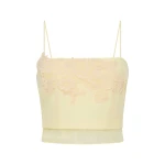 SIR the Label Noria Cropped Cami in Lemon SIR the Label Noria Cropped Cami in Lemon | Camisoles | Luxury Shoes