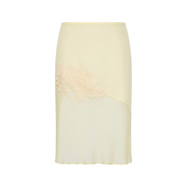 SIR the Label Noria Midi Skirt in Lemon | Midi Skirts | Luxury Shoes 