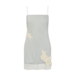 SIR the Label Noria Mini Dress in Powder Blue | Mini Dresses | Luxury Shoes 