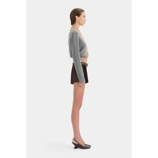 SIR the Label Olea Sweater in Grey | Sweaters | Luxury Shoes 
