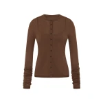 SIR the Label Parco Cardigan Set in Mocha | Cardigan | Luxury Shoes 