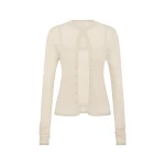 SIR the Label Parco Cardigan Set in Wheat | Cardigan | Luxury Shoes 