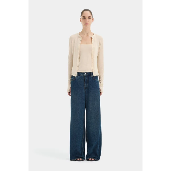SIR the Label Parco Cardigan Set in Wheat | Cardigan | Luxury Shoes 
