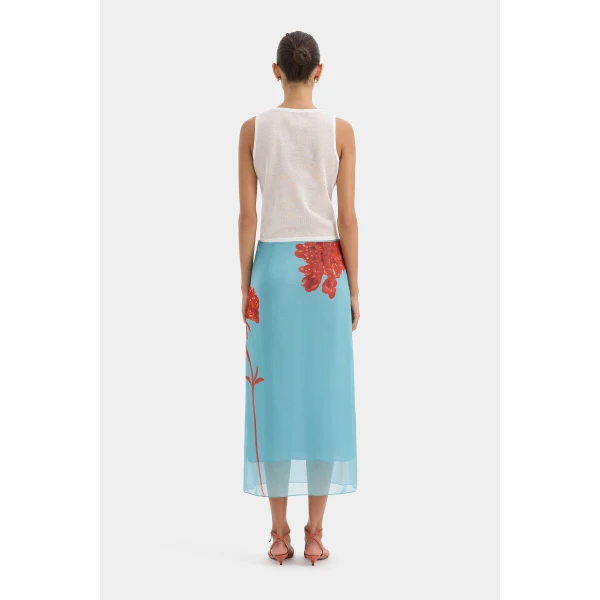 SIR the Label Peregrine Tank in Ivory | Sleeveless | Luxury Shoes 
