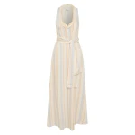 SIR the Label Pernille Scoop Neck Maxi Dress in Sommer Stripe | Maxi Dresses | Luxury Shoes 