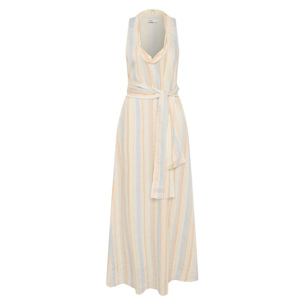 SIR the Label Pernille Scoop Neck Maxi Dress in Sommer Stripe | Maxi Dresses | Luxury Shoes 