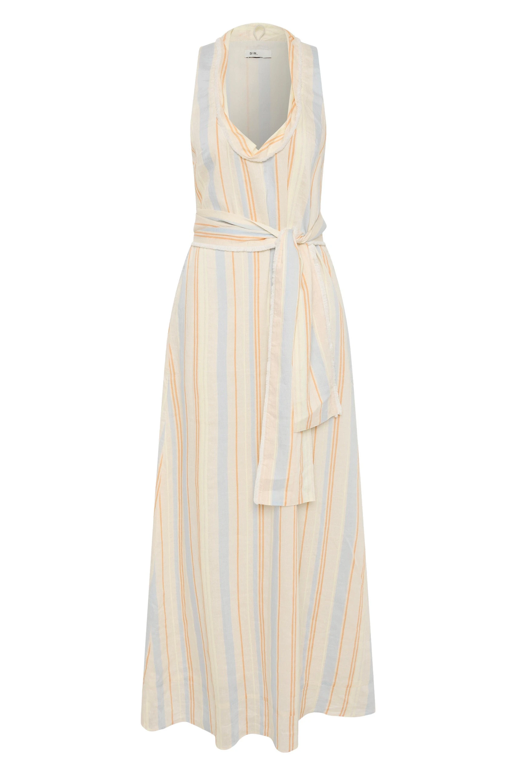 SIR the Label Pernille Scoop Neck Maxi Dress in Sommer Stripe SIR the Label Pernille Scoop Neck Maxi Dress in Sommer Stripe | Maxi Dresses | Luxury Shoes
