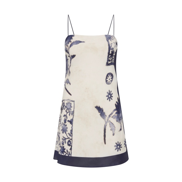 SIR the Label Phillipa Slip Mini Dress in Eira Midnight | Mini Dresses | Luxury Shoes 