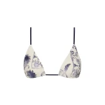 SIR the Label Phillipa String Triangle Top in Eira Midnight | Bikini | Luxury Shoes 