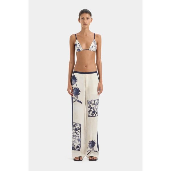 SIR the Label Phillipa Trouser in Eira Midnight | Tailored pants | Luxury Shoes 