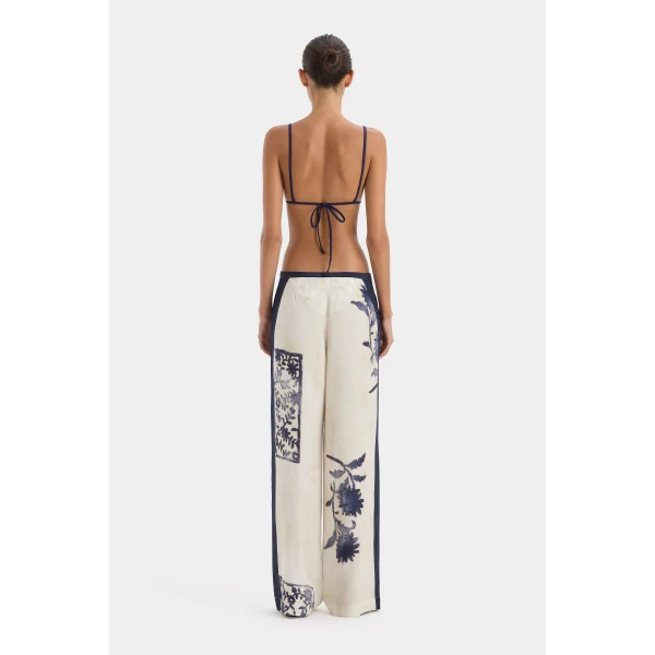 SIR the Label Phillipa Trouser in Eira Midnight | Tailored pants | Luxury Shoes 