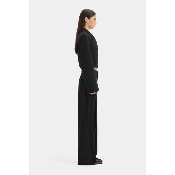 SIR the Label Rivoli Trouser in Black | Tailored pants | Luxury Shoes 