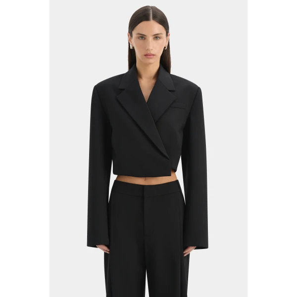 SIR the Label Rivoli Trouser in Black | Tailored pants | Luxury Shoes 