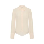 SIR the Label Rousseau Bodysuit in Ecru | Bodysuit | Luxury Shoes 