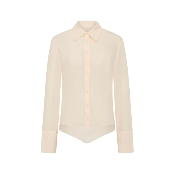Rousseau Bodysuit in Ecru