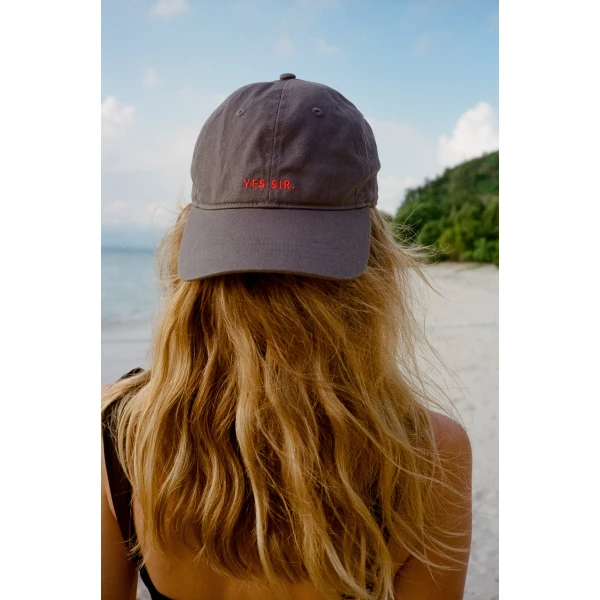 SIR the Label SIR. Cap in Charcoal | Hats | Luxury Shoes 