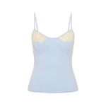 SIR the Label Saeli Cami in Ice Blue | Camisoles | Luxury Shoes 