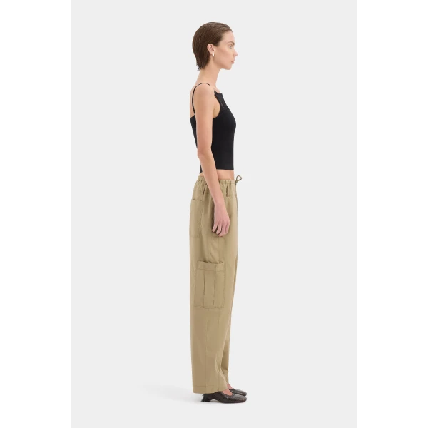 SIR the Label Sola Pant in Camel | Pants | Luxury Shoes 