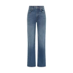 SIR the Label Stella Slim Leg Jean in Washed Indigo | Denim | Luxury Shoes 