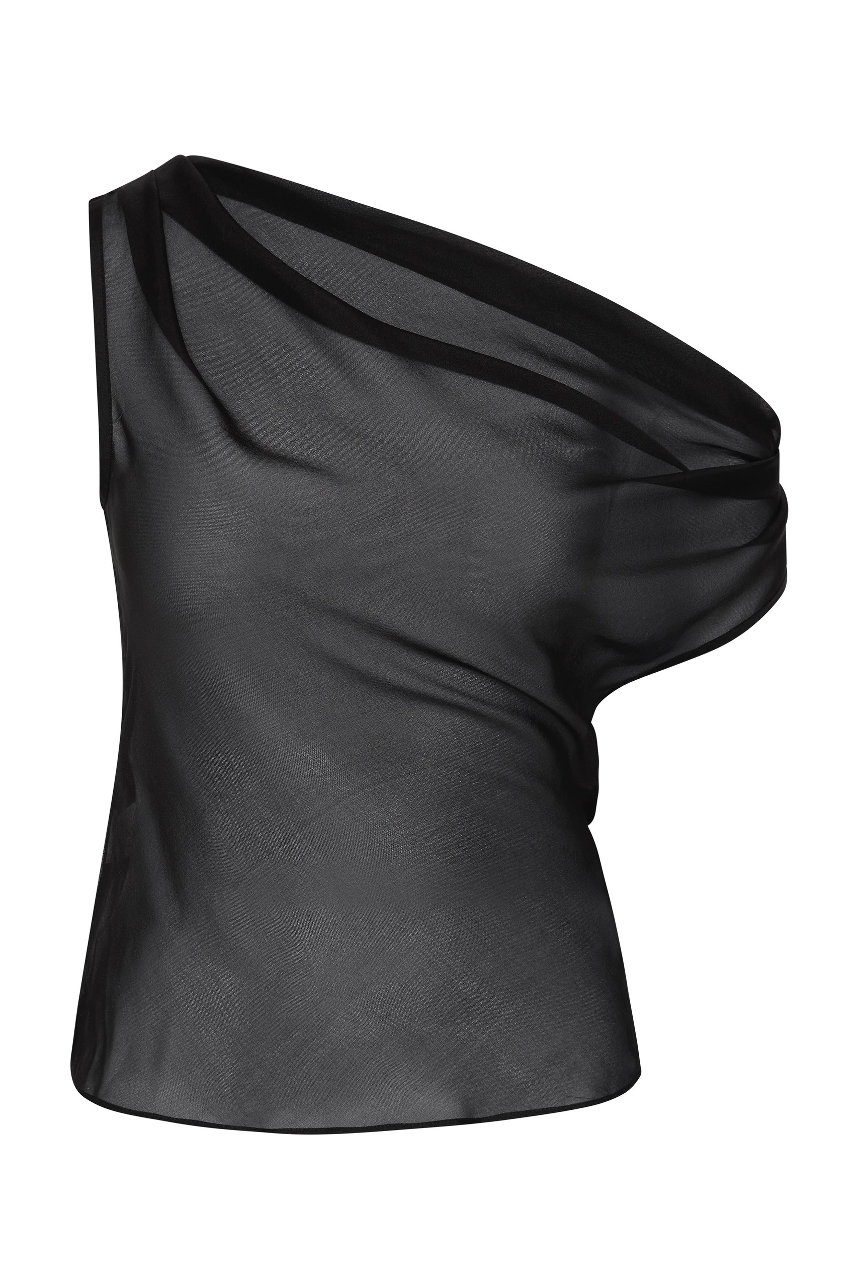 SIR the Label Strobe Cowl Top in Black SIR the Label Strobe Cowl Top in Black | Tops | Luxury Shoes