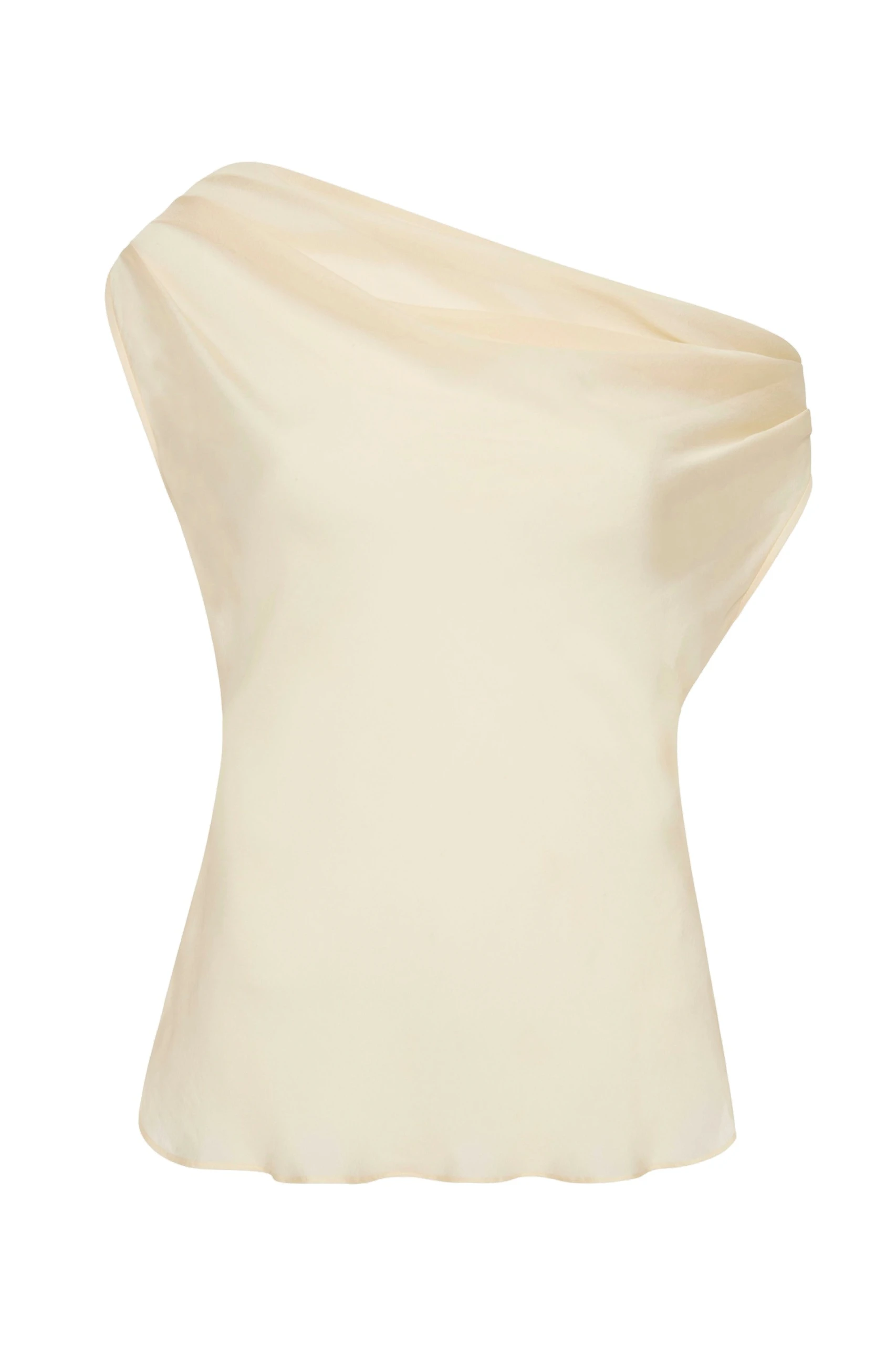 SIR the Label Strobe Cowl Top in Bone SIR the Label Strobe Cowl Top in Bone | Tops | Luxury Shoes
