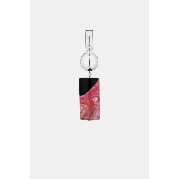 SIR the Label Suni Drop Earring in Silver | Earrings | Luxury Shoes 