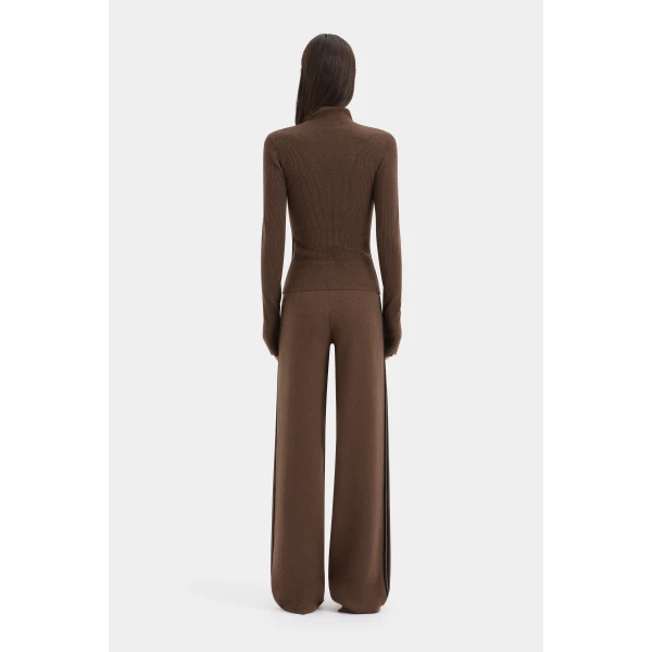 SIR the Label Tanel Long Sleeve Top in Espresso | Long Sleeve | Luxury Shoes 