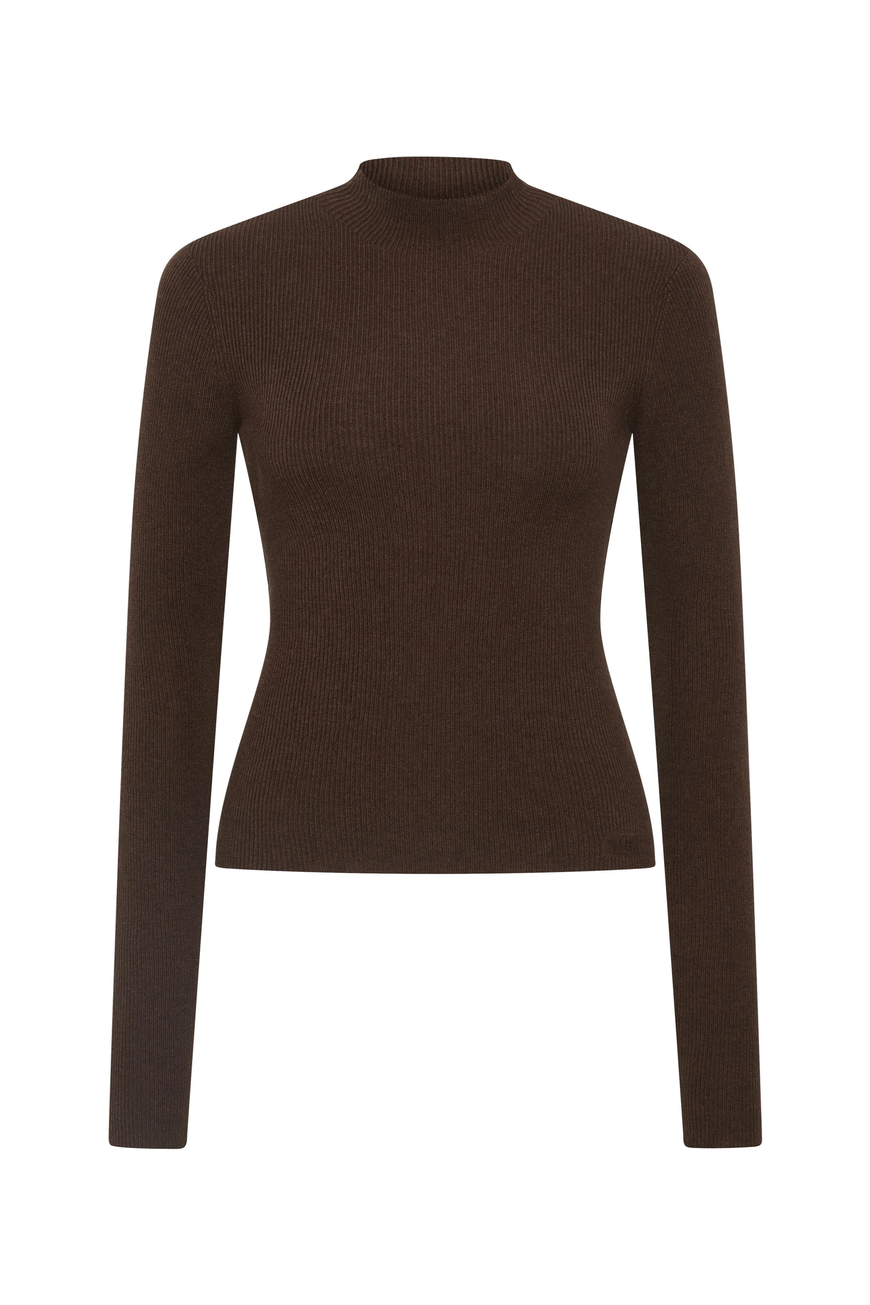 SIR the Label Tanel Long Sleeve Top in Espresso SIR the Label Tanel Long Sleeve Top in Espresso | Long Sleeve | Luxury Shoes